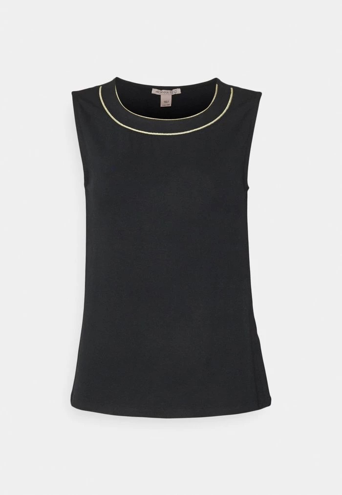 T-Shirt ANNA FIELD Anna Field Top Noir Femme | MJB-1051750